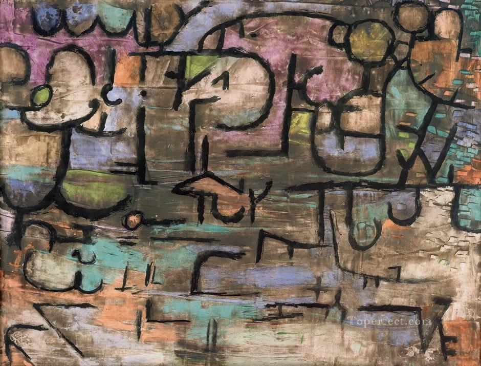 after the floods Paul Klee Oil Paintings